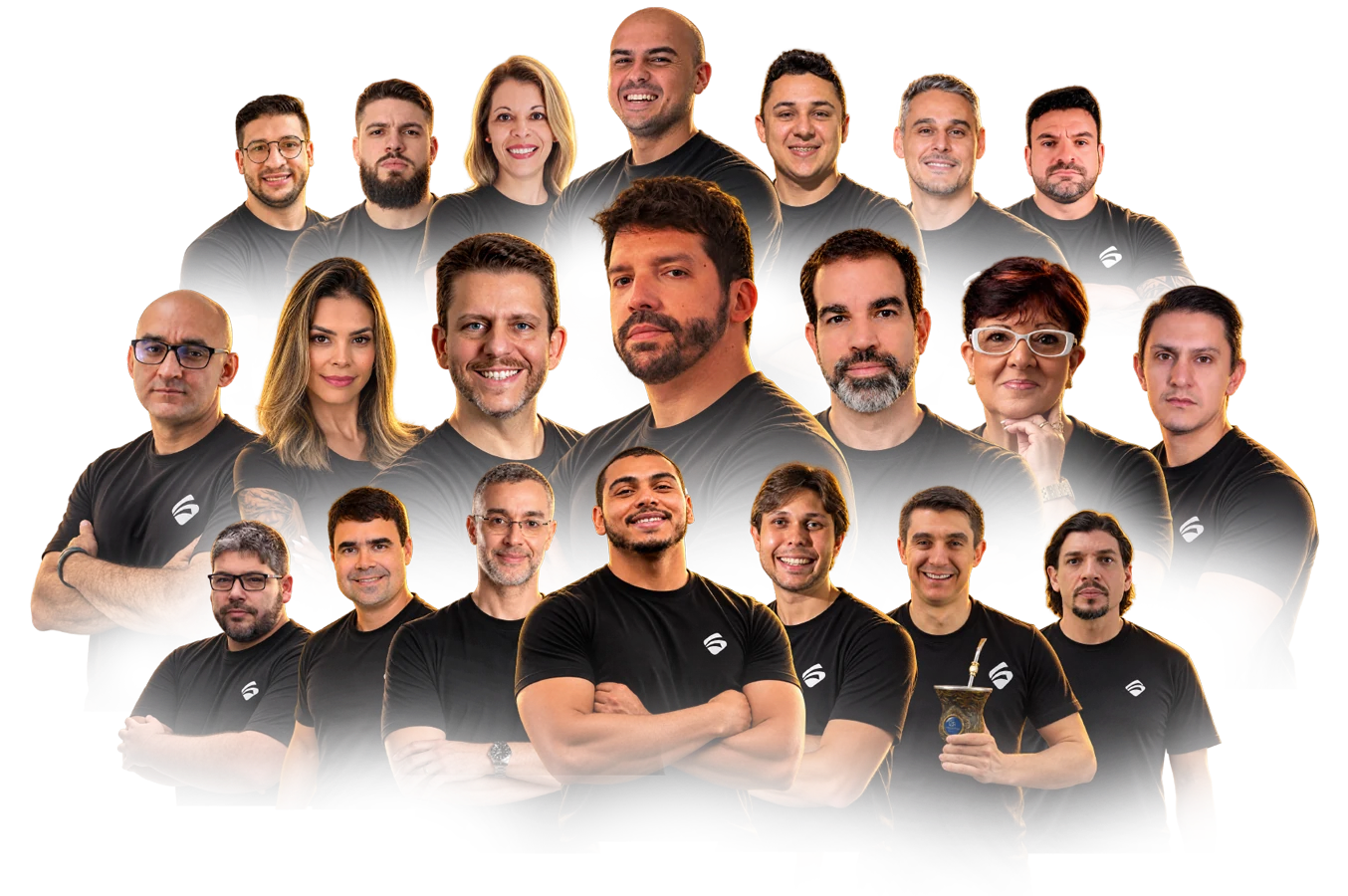 Grupo de professores da área policial do Focus Concursos